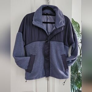 Under Armour Mission Boucle Swacket Cozy Two-Tone Fleece Jacket